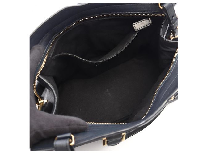 Borsa Cabas Y-Line Yves Saint Laurent Blu navy - vista 3