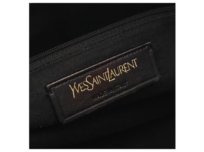 Borsa Cabas Y-Line Yves Saint Laurent Blu navy - vista 4