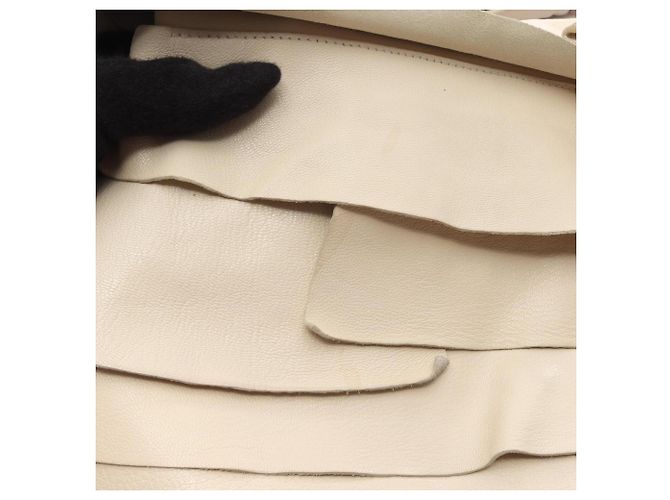 Borsa a Spalla Yves Saint Laurent Tropez Beige - vista 8