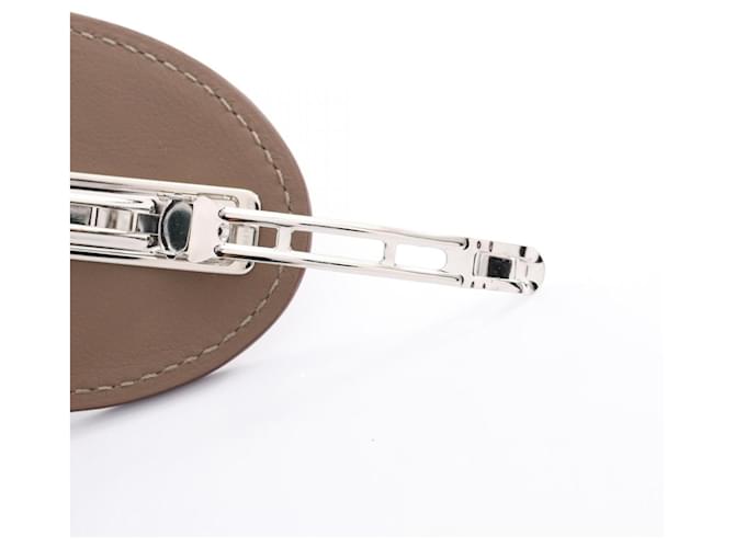 Hermès Hermes Evelyne PM Barrette Marrone - vista 4