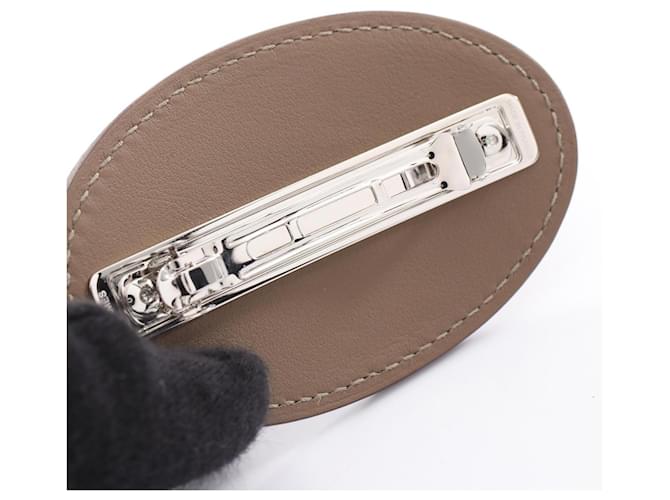 Hermès Hermes Evelyne PM Barrette Marrone - vista 5