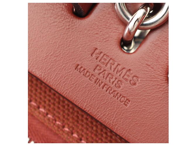 Hermès Hermes Herbag Zip Add PM Retourne Zaino Borsa a mano Marrone - vista 4