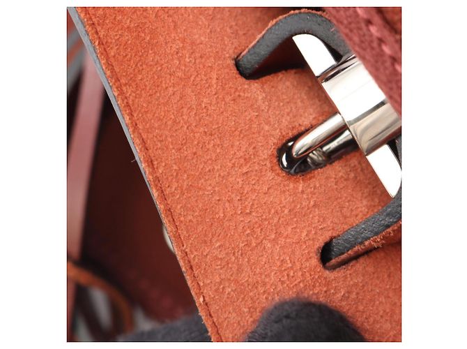 Hermès Hermes Herbag Zip Add PM Retourne Zaino Borsa a mano Marrone - vista 5