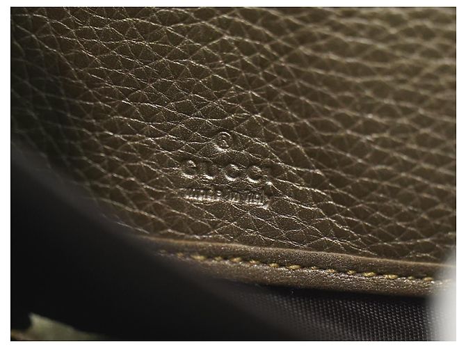 Gucci Bamboo Tassel Zip Leather D'oro - vista 4