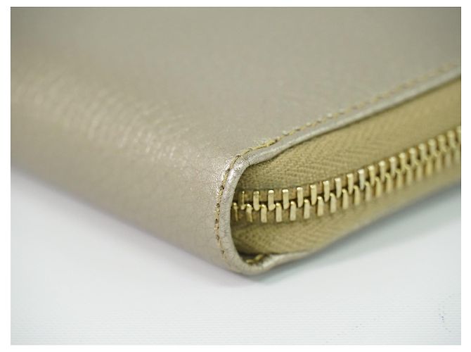 Gucci Bamboo Tassel Zip Leather D'oro - vista 6
