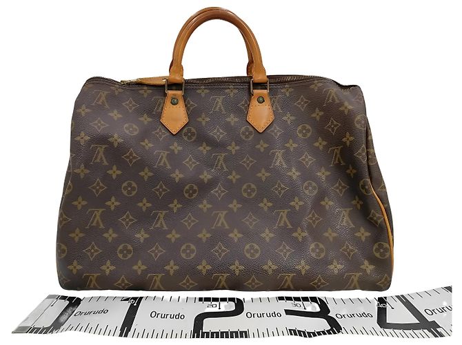 Louis Vuitton Speedy Monogram Canvas 40 Marrone - vista 2