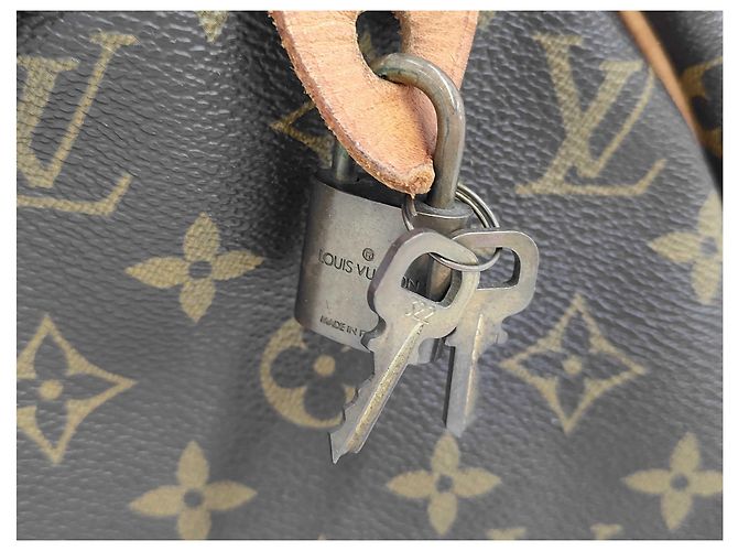 Louis Vuitton Speedy Monogram Canvas 40 Marrone - vista 5