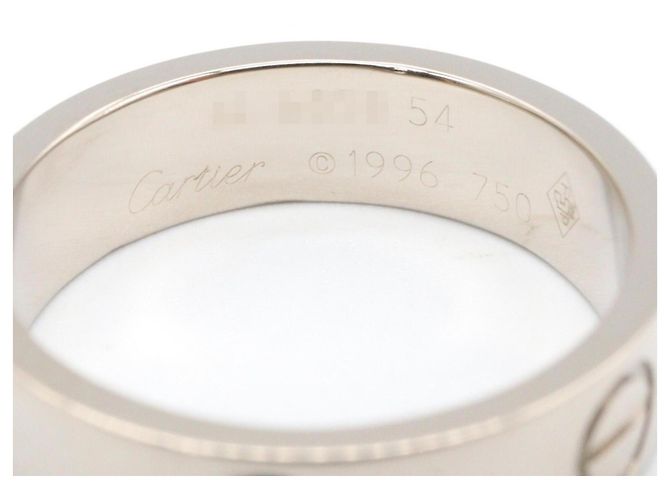 Cartier Love Ring aus 18K Weißgold Golden - Ansicht 3