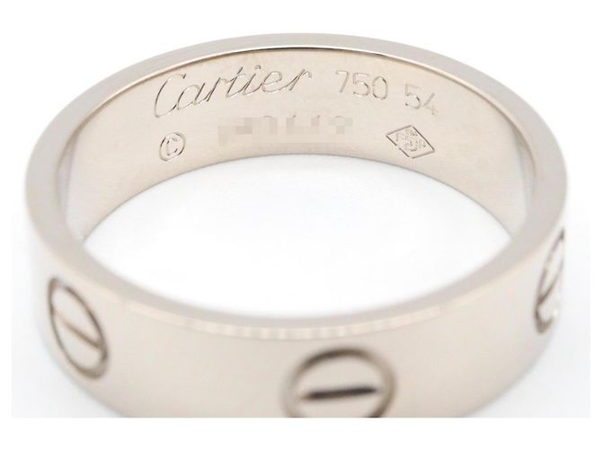 Cartier Love Ring aus 18K Weißgold Golden - Ansicht 3