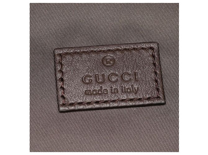 Zaino/Borsa a mano in tela GG Gucci Marrone Beige - vista 5