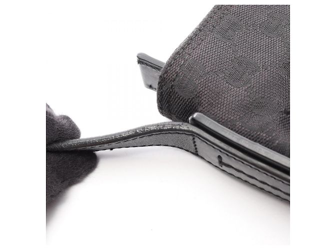 Gucci G Canvas Sherry Line Schultertasche Schwarz - Ansicht 15