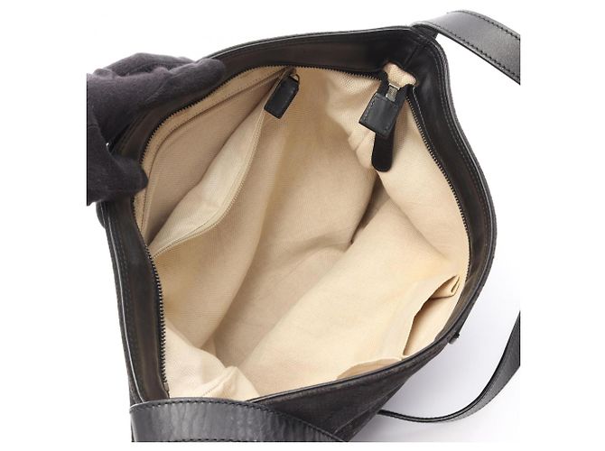 Gucci G Canvas Sherry Line Schultertasche Schwarz - Ansicht 3
