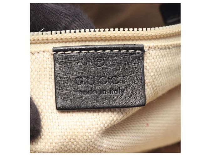 Gucci G Canvas Sherry Line Schultertasche Schwarz - Ansicht 4