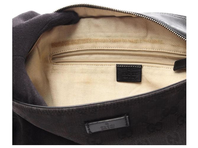 Gucci G Canvas Sherry Line Schultertasche Schwarz - Ansicht 5