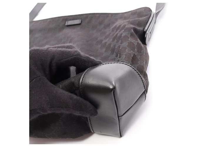 Gucci G Canvas Sherry Line Schultertasche Schwarz - Ansicht 9