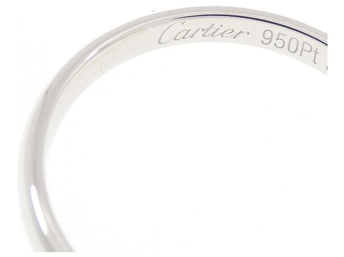 Cartier Platinum Band Ring - view 3