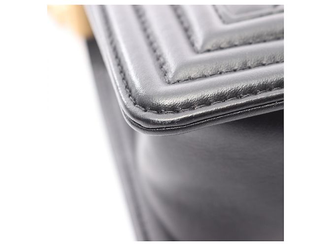 Borsa a tracolla Chanel Boy Small Nero - vista 12