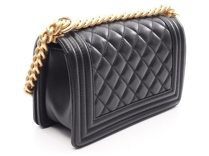 Borsa a tracolla Chanel Boy Small Nero - vista 2