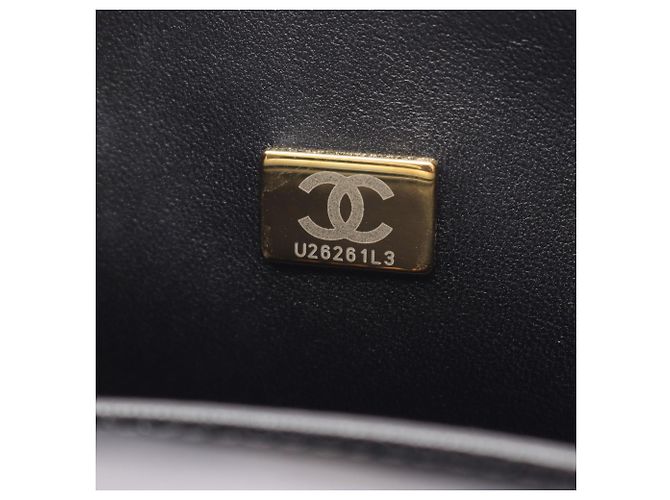Borsa a tracolla Chanel Boy Small Nero - vista 5