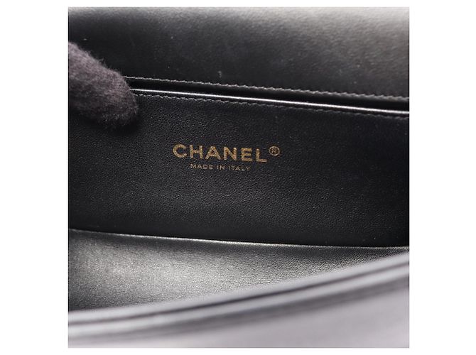 Borsa a tracolla Chanel Boy Small Nero - vista 7