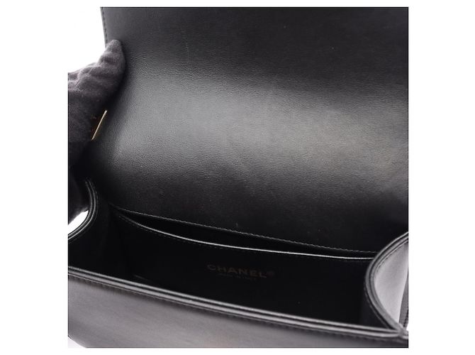 Borsa a tracolla Chanel Boy Small Nero - vista 8