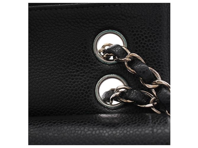 Timeless Borsa a tracolla Chanel Matelassé Double Flap Nero - vista 11