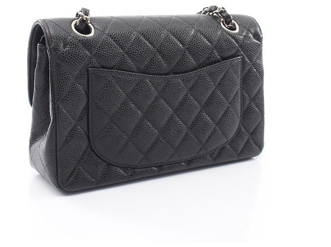 Timeless Borsa a tracolla Chanel Matelassé Double Flap Nero - vista 2