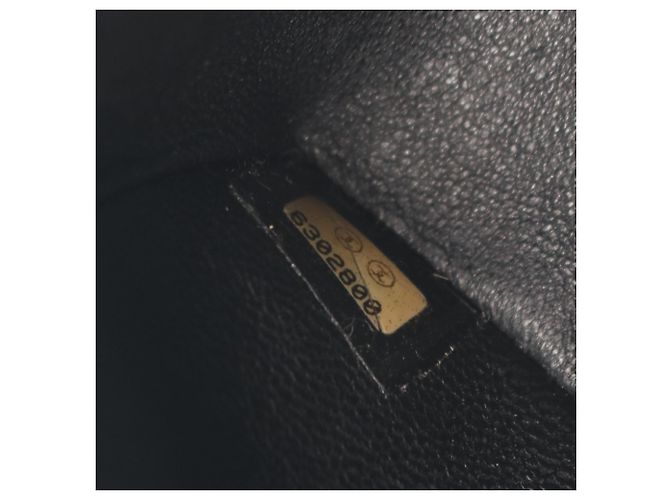Timeless Borsa a tracolla Chanel Matelassé Double Flap Nero - vista 5