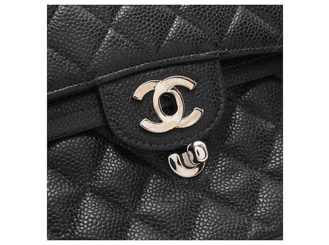 Timeless Borsa a tracolla Chanel Matelassé Double Flap Nero - vista 7