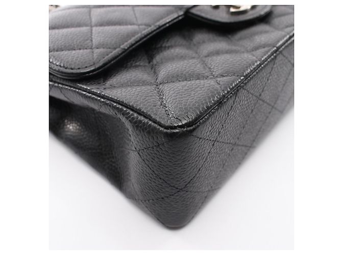 Timeless Borsa a tracolla Chanel Matelassé Double Flap Nero - vista 8
