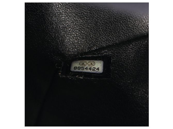Borsa a tracolla Chanel Matelassé Double Flap Nero - vista 5