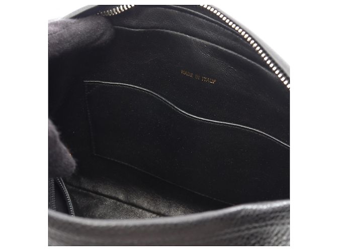 Bolso de hombro Chanel Coco Mark en piel negra Negro - vista 9