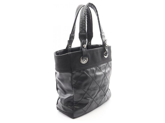 Borsa Tote Chanel Paris Biarritz PM Nero - vista 2