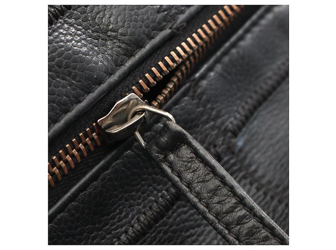 Chanel Chocolate Bar Handtasche Schwarz - Ansicht 12