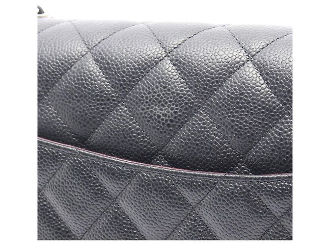 Timeless Borsa a tracolla Chanel Large Matelassé Classic Double Flap Nero - vista 9