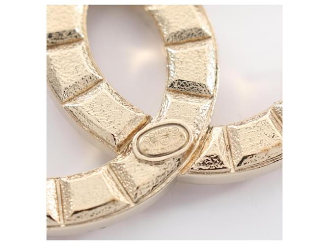 Timeless Spilla Chanel Coco Mark placcata oro D'oro - vista 3