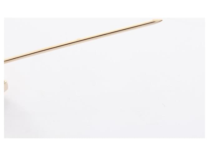 Timeless Spilla Chanel Coco Mark placcata oro D'oro - vista 4