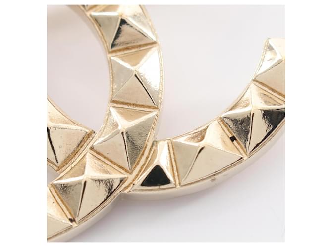 Timeless Spilla Chanel Coco Mark placcata oro D'oro - vista 5