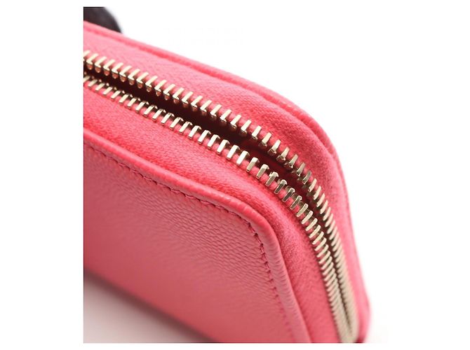 Cartera redonda Chanel Coco Mark Rosa - vista 10