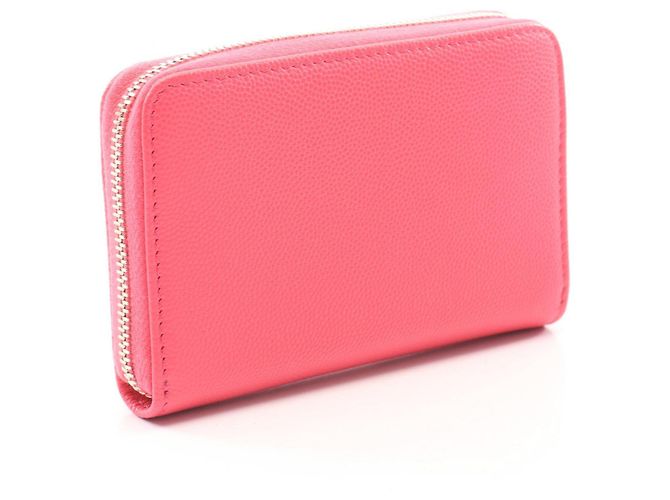 Cartera redonda Chanel Coco Mark Rosa - vista 2