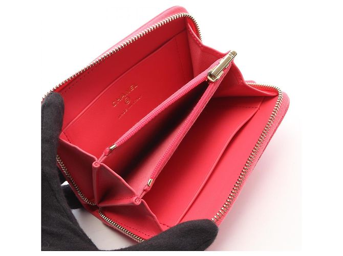 Cartera redonda Chanel Coco Mark Rosa - vista 3