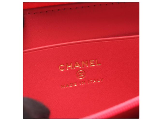Cartera redonda Chanel Coco Mark Rosa - vista 4