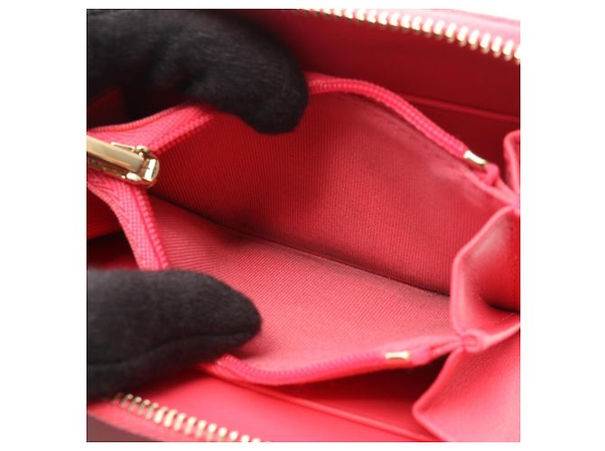Cartera redonda Chanel Coco Mark Rosa - vista 6