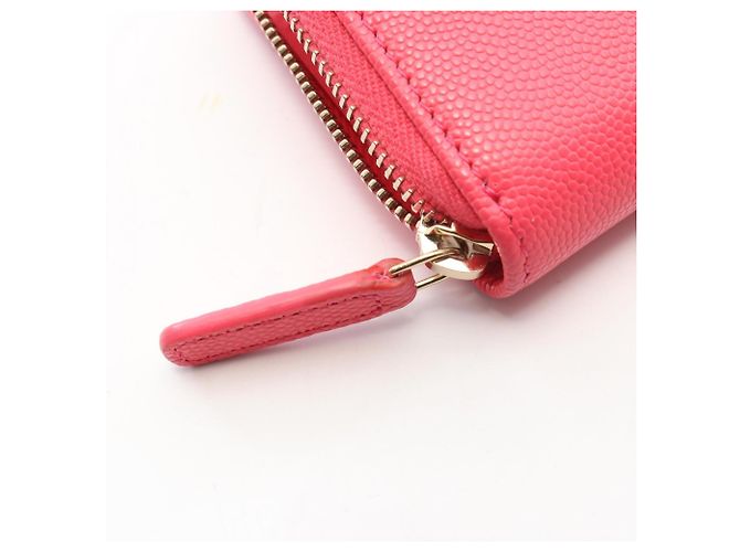 Cartera redonda Chanel Coco Mark Rosa - vista 8