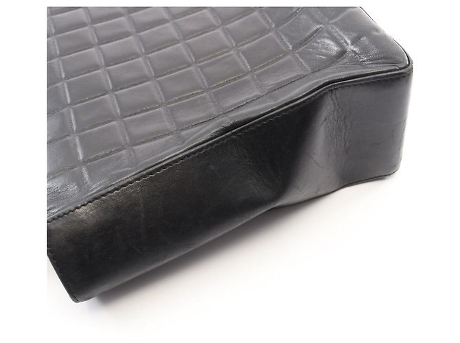 Borsa Tote Chanel Black Chocolate Bar Nero - vista 12