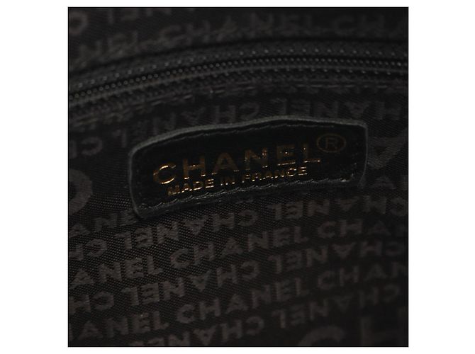 Borsa Tote Chanel Black Chocolate Bar Nero - vista 4