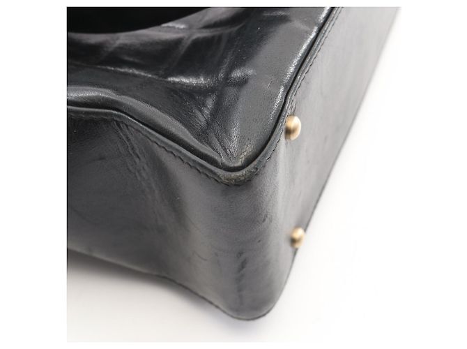 Borsa Tote Chanel Black Chocolate Bar Nero - vista 7