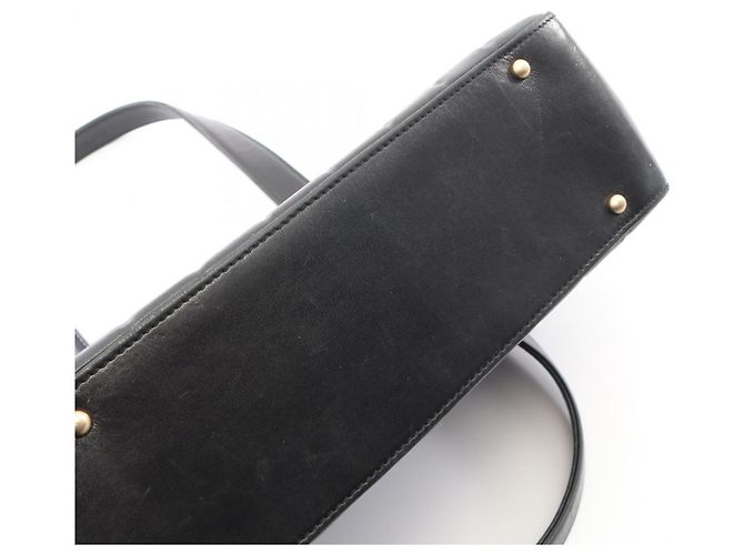 Borsa Tote Chanel Black Chocolate Bar Nero - vista 8