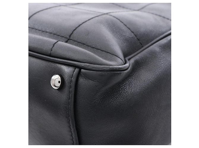 Borsa Tote Chanel Chocolate Bar Nero - vista 11