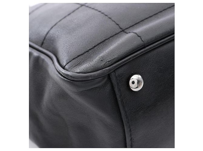 Borsa Tote Chanel Chocolate Bar Nero - vista 12